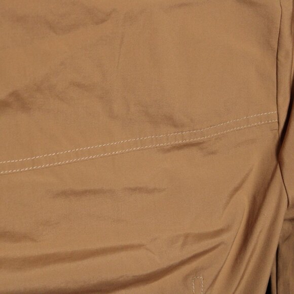 Veronica Beard Tan Button Up Bell Sleeves 00 - Picture 9 of 10